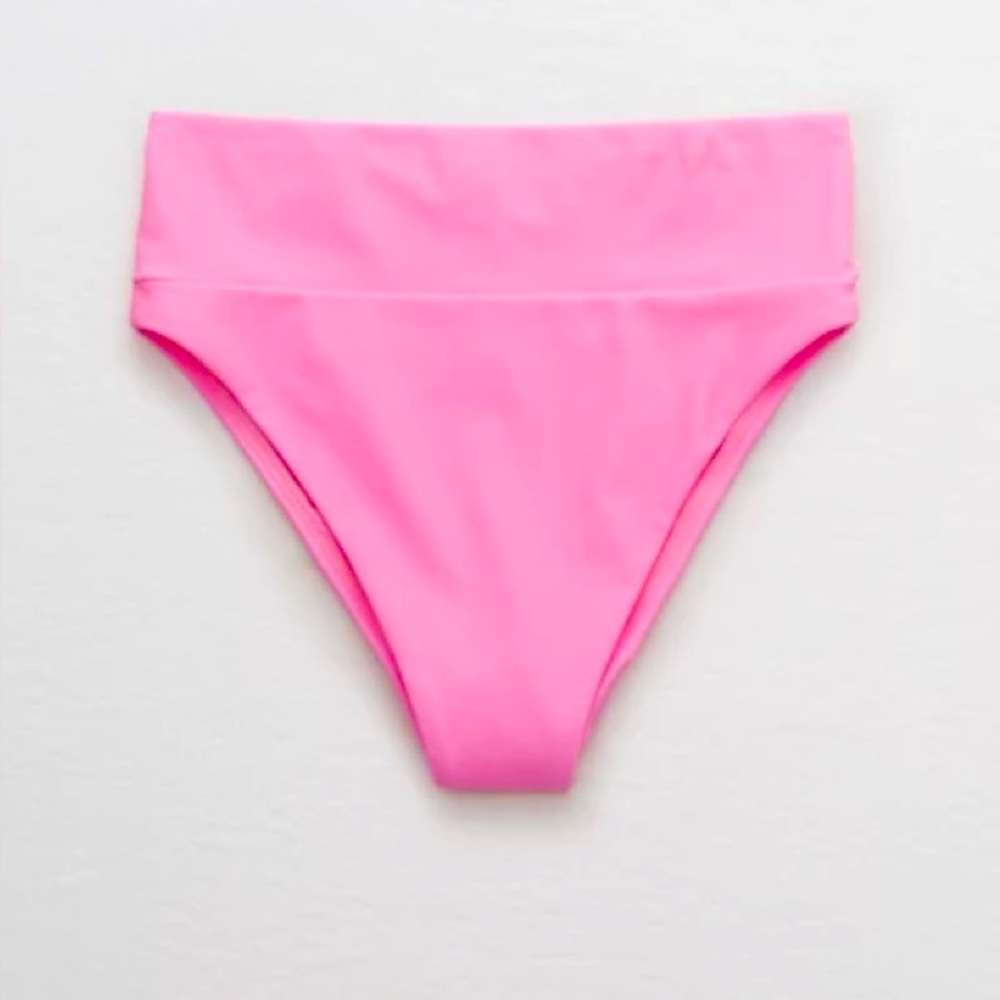 Aerie High Cut Cheeky Bikini Bottom
